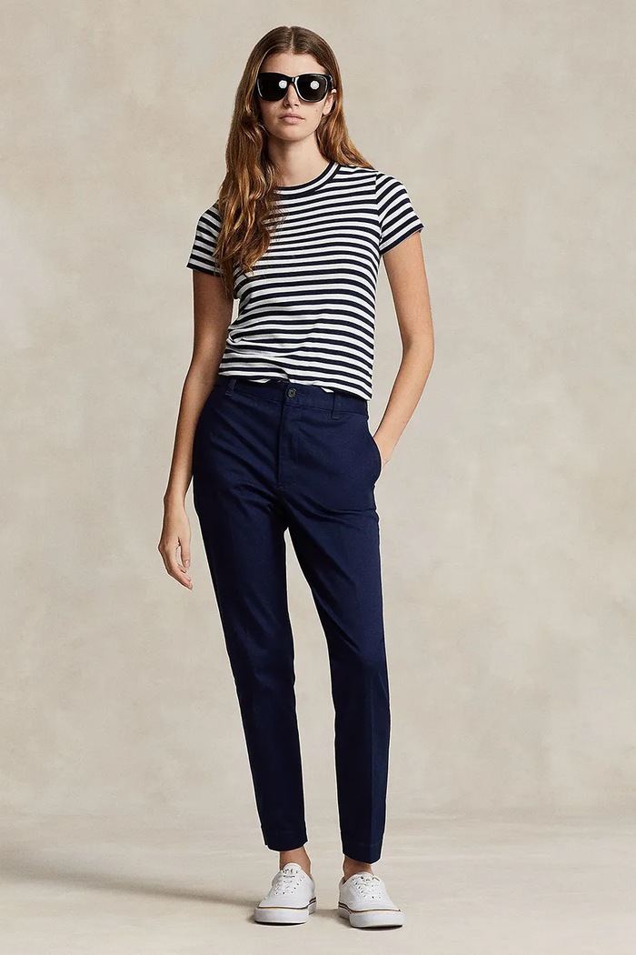 Clothing Polo Ralph Lauren trousers 211890343 navy