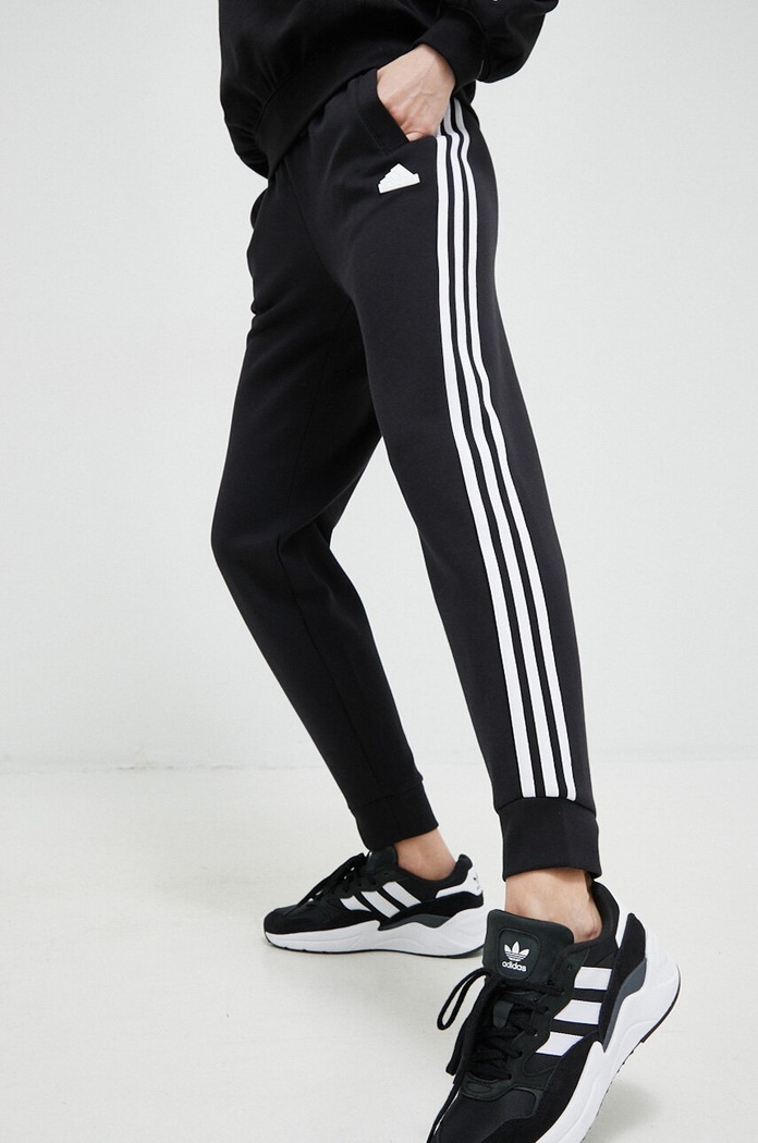 adidas spodnie dresowe dzianina czarny HT4704
