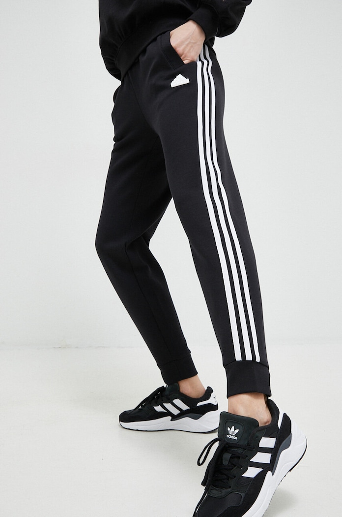 adidas spodnie dresowe dzianina czarny HT4704