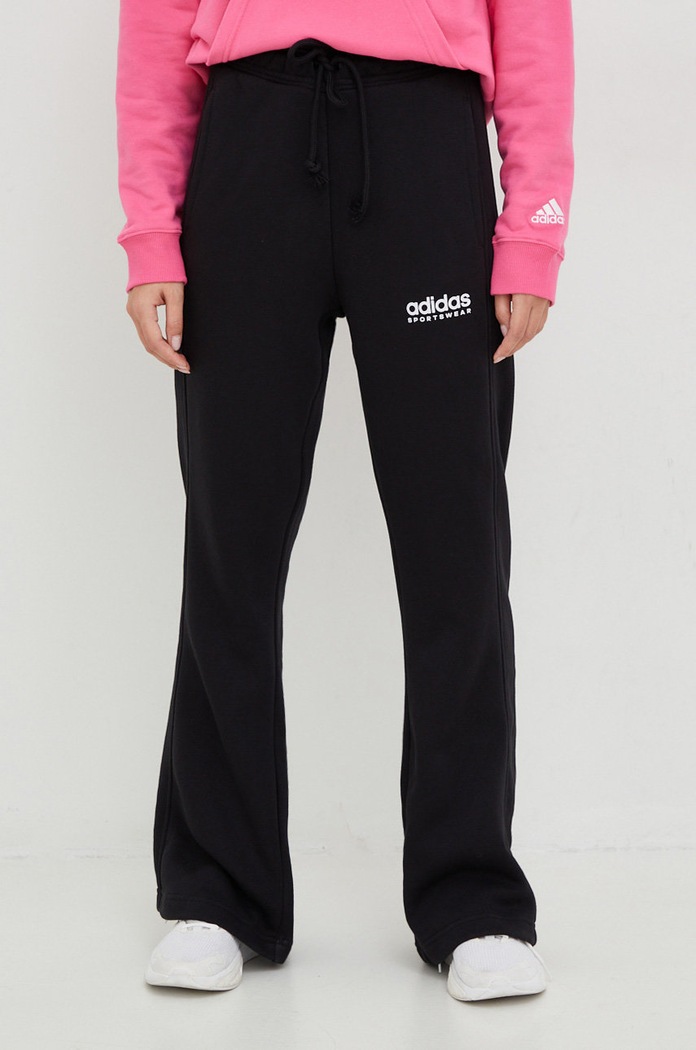 adidas spodnie dresowe dzianina czarny IC6473