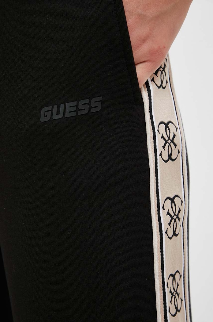 Спортен панталон Guess BRITNEY черен V2YB15.KB3P2