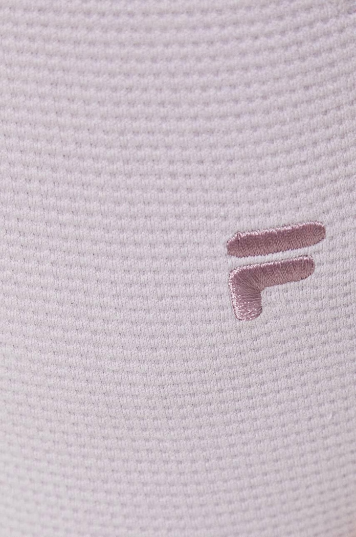 Fila pantaloni de trening din bumbac violet FAW0543