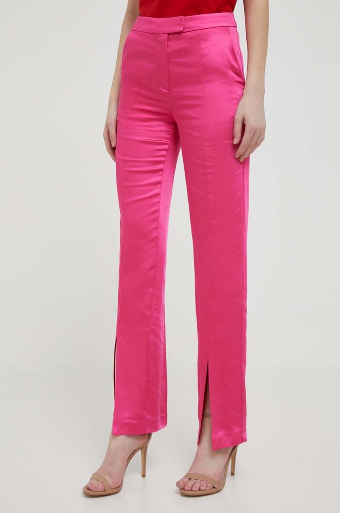 Hlače United Colors of Benetton 40V4DF03T.02A roza SS23