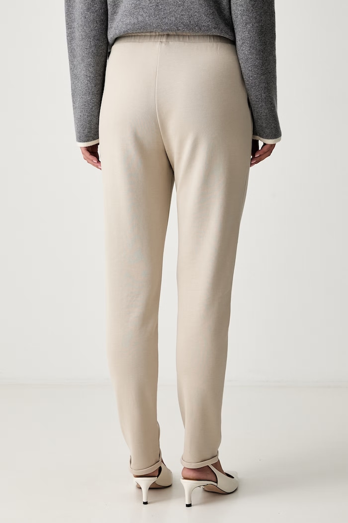 Îmbrăcăminte Joop! pantaloni de trening pentru femei cu bumbac 30036522 bej