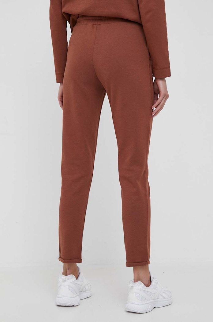 Joop! pantaloni da tuta da donna con cotone 30036522 marrone SS26
