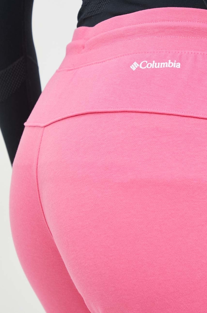 Columbia spodnie dresowe różowy 2032911