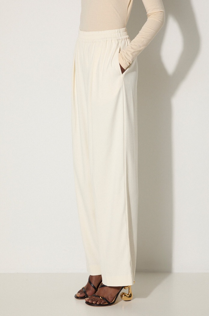 Samsoe Samsoe trousers beige F23100048