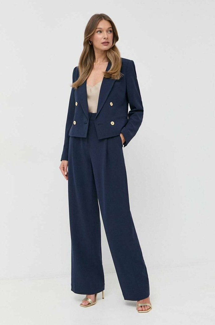 Nohavice MICHAEL Michael Kors MS330H2ENX tmavomodrá SS24