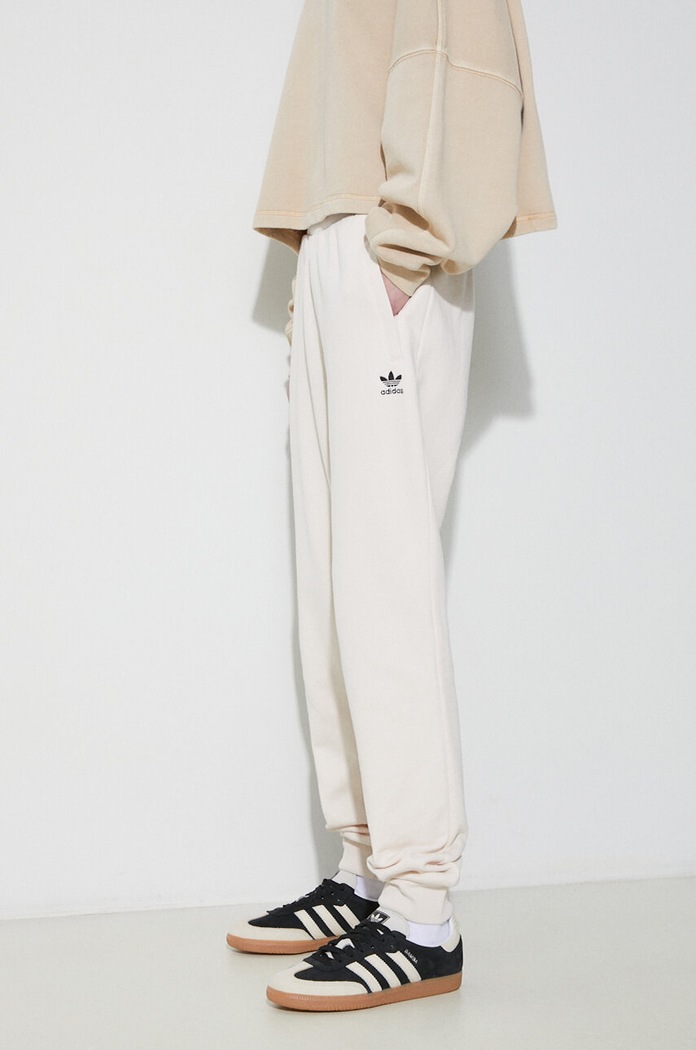 adidas Originals cotton joggers beige IA6477