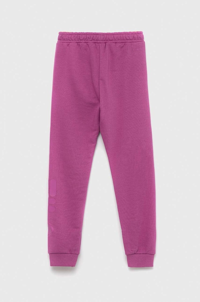 Παιδικό φούτερ Fila FAT0110.G μωβ AW24