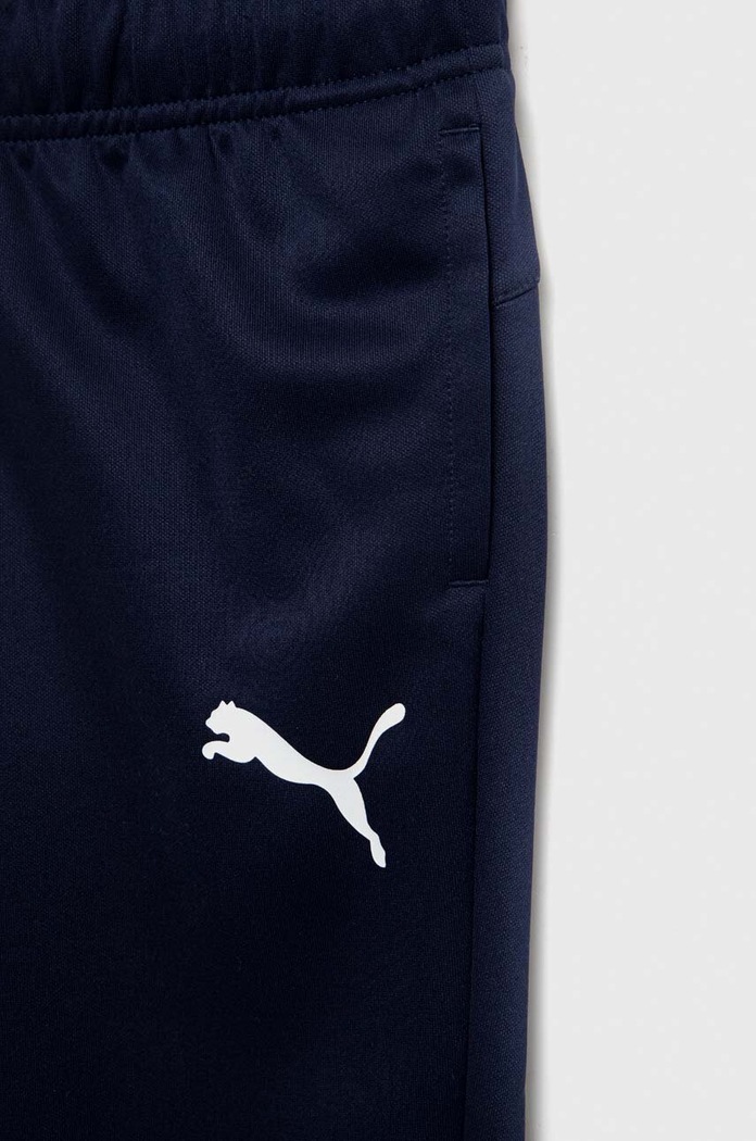 Chlapec Detské tepláky Puma ACTIVE Tricot Pants cl B 58698406.PPYX tmavomodrá