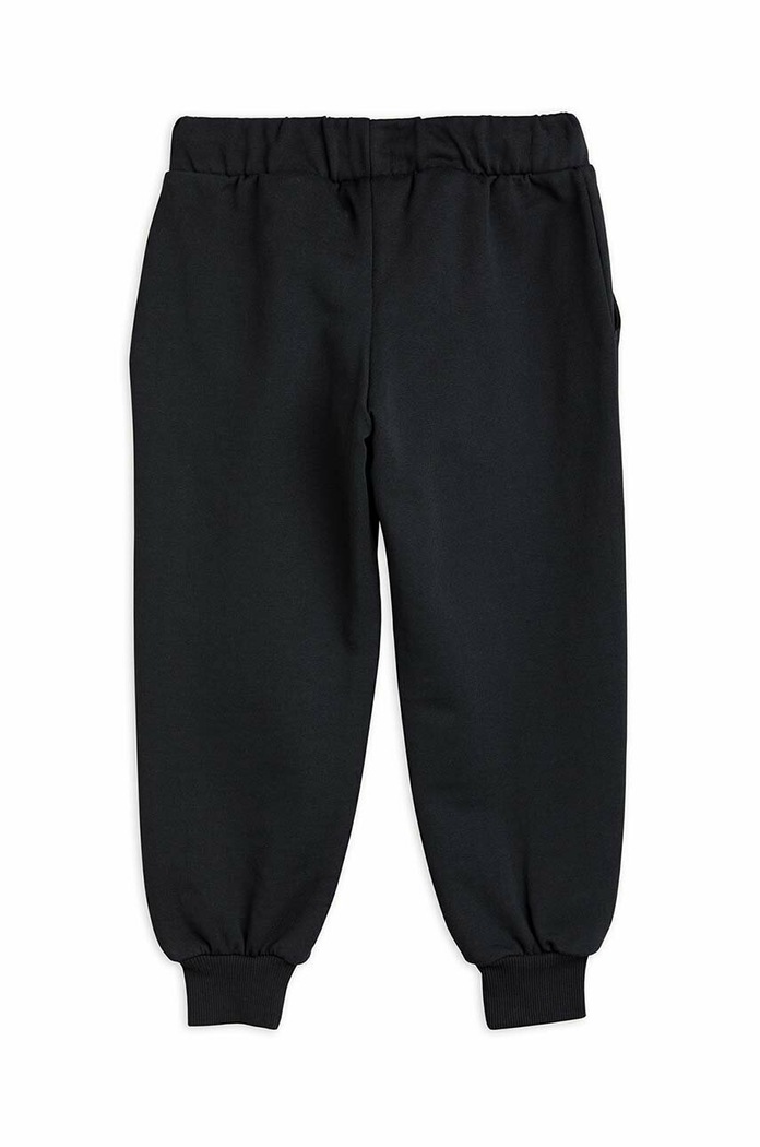Mini Rodini pantaloni de trening din bumbac pentru copii 1000014699.NOS negru SS23
