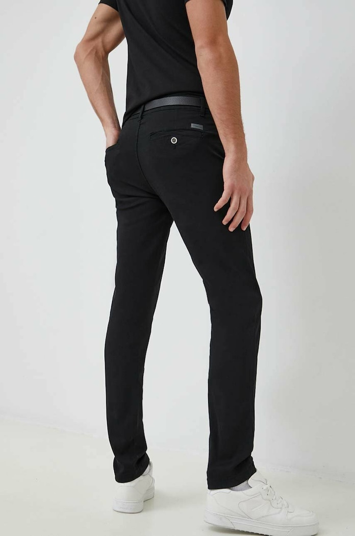 Odzież Lindbergh spodnie 30.07016.BLACK czarny