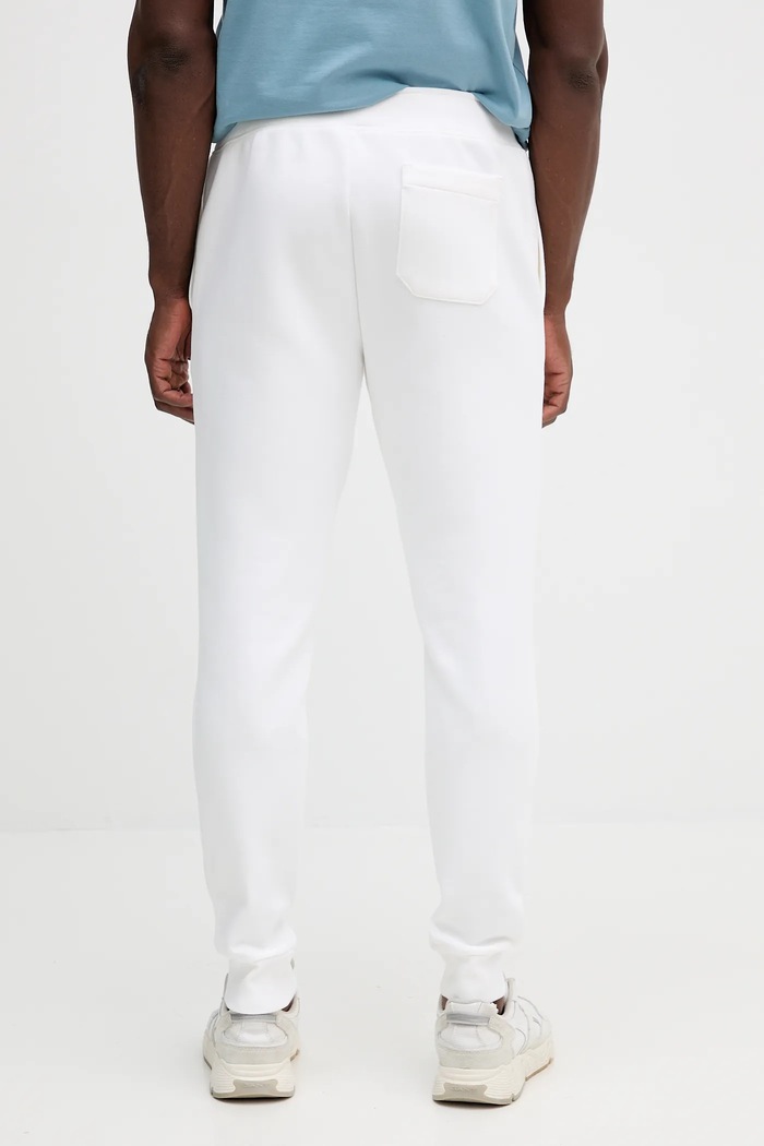 Odzież Polo Ralph Lauren spodnie joggery męskie 710881518 biały