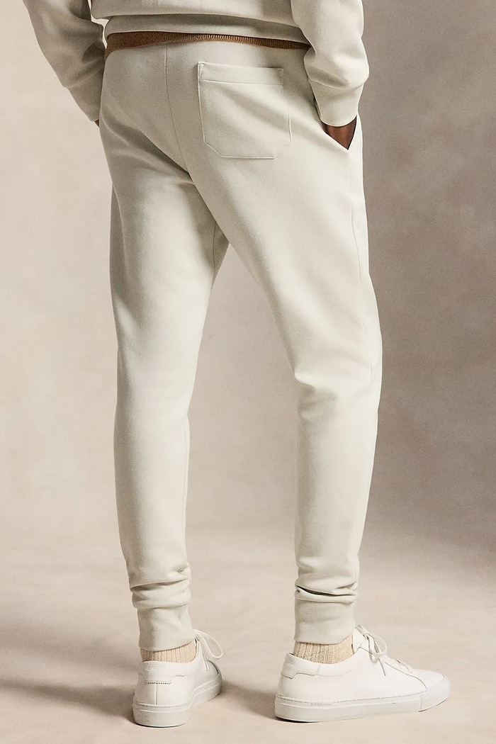 Polo Ralph Lauren Spodnie joggery męskie 710881518 beżowy SS26