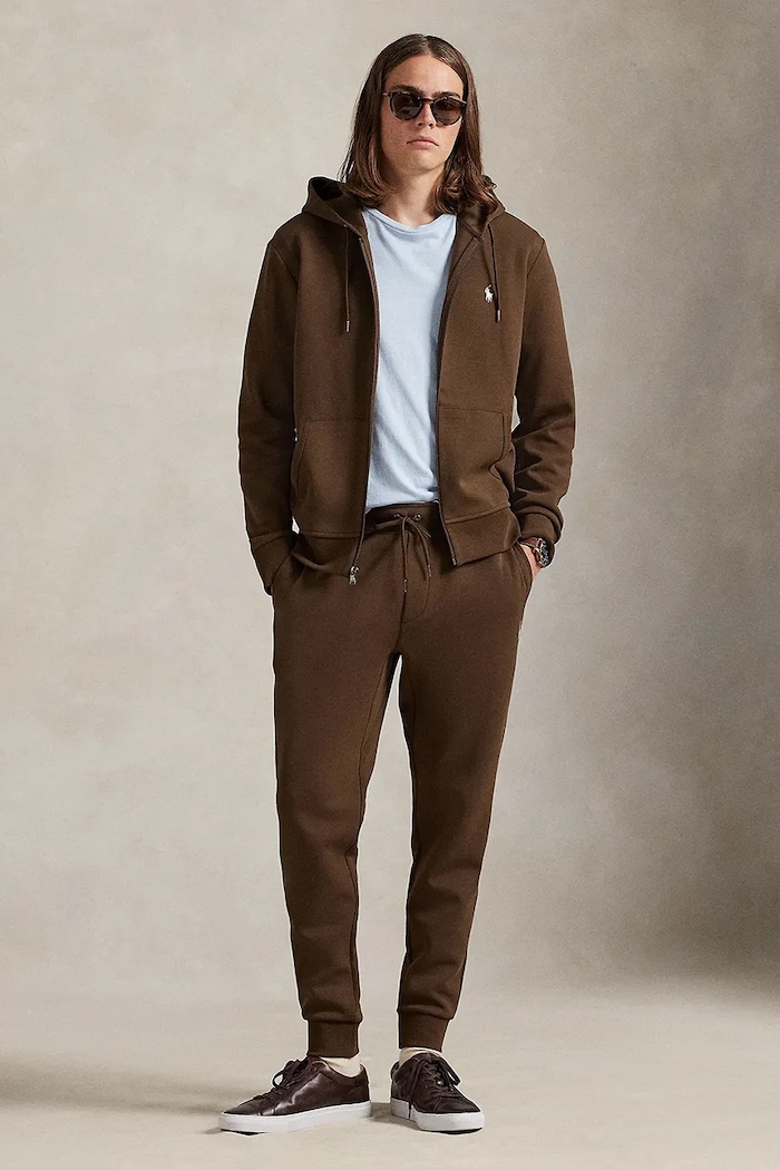 Polo Ralph Lauren Men's joggers plain brown 710881518