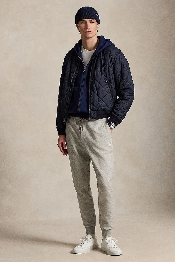Îmbrăcăminte Polo Ralph Lauren pantaloni joggers pentru bărbați 710881518 gri