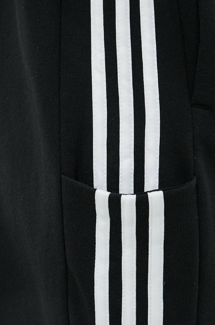 Bavlnené tepláky adidas čierna HA4337