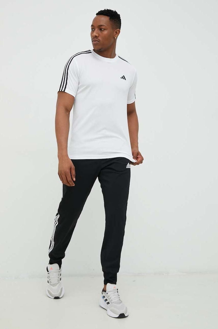 adidas spodnie treningowe Essentials czarny IC0041