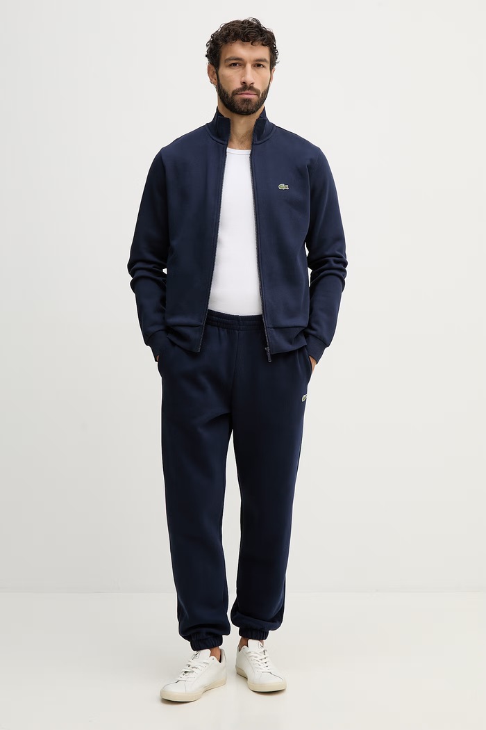 Tepláky Lacoste XH9610 tmavomodrá SS26
