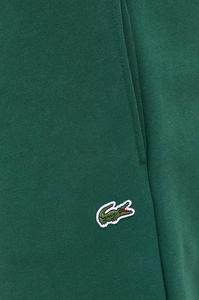 Tepláky Lacoste zelená XH9610
