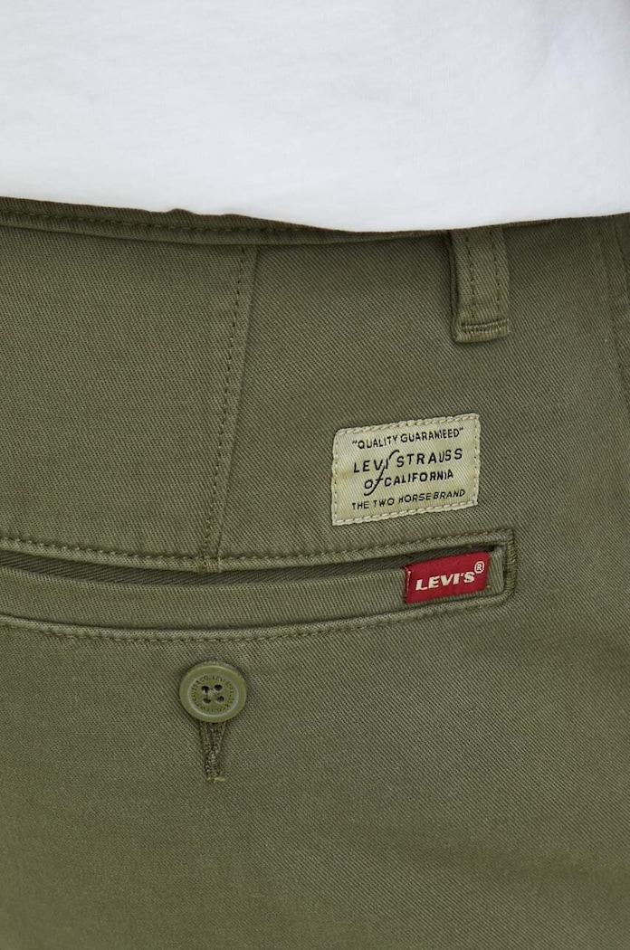 Hlače Levi's zelena 17196.0001