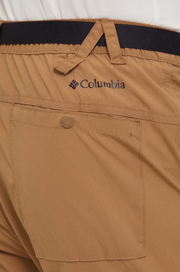 Outdoorové kalhoty Columbia Maxtrail hnědá 1990521