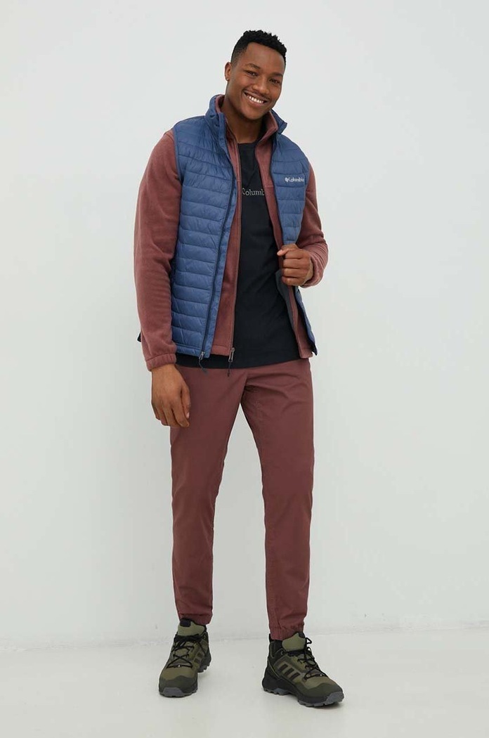 Columbia spodnie outdoorowe Rapid Rivers 2037911.SS23 fioletowy SS23