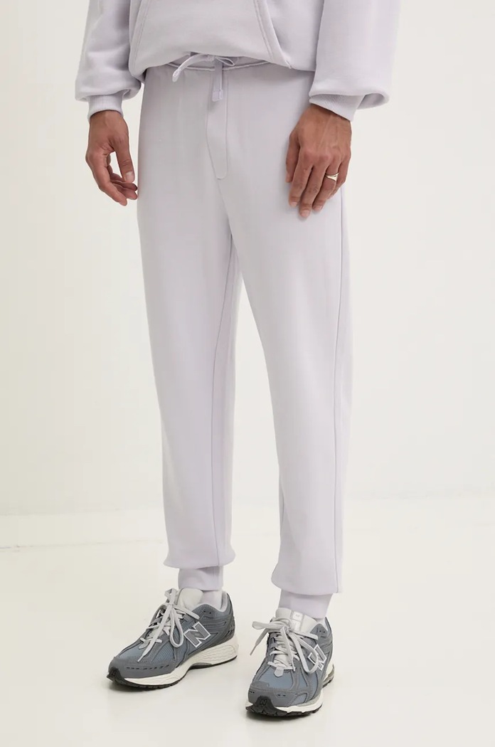 HUGO pantaloni de trening bărbați din bumbac Dayote232 bumbac violet 50489617