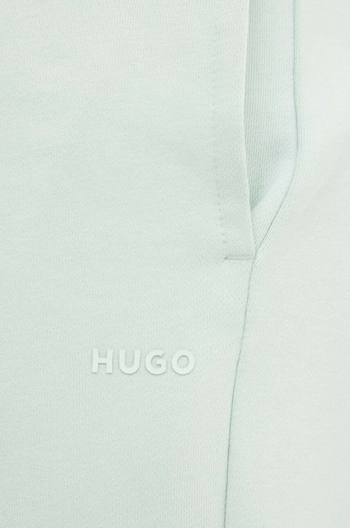HUGO tepláky pánské bavlněné Dayote232 zelená 50489617