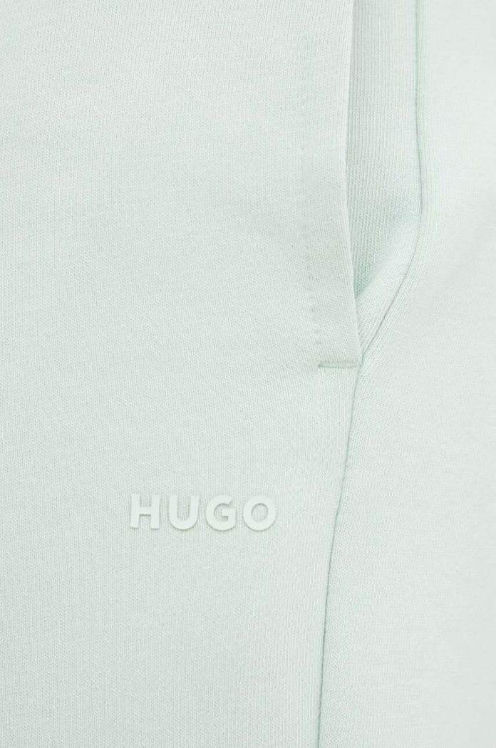HUGO tepláky pánské bavlněné Dayote232 zelená 50489617