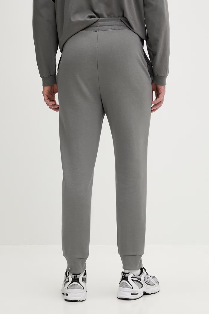 Îmbrăcăminte HUGO pantaloni de trening bărbați din bumbac Dayote232 50489617 gri