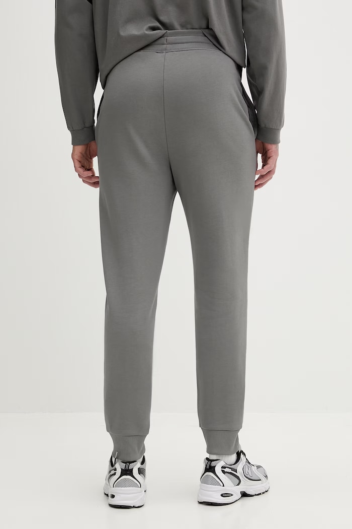 Îmbrăcăminte HUGO pantaloni de trening bărbați din bumbac Dayote232 50489617 gri