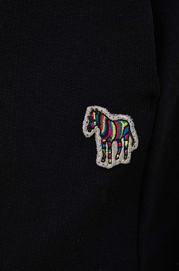 Bavlnené tepláky PS Paul Smith M2R.482T.KZEBRA čierna