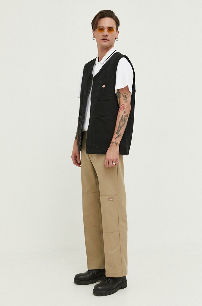 Nohavice Dickies DK0A4XK3KHK1 béžová SS24
