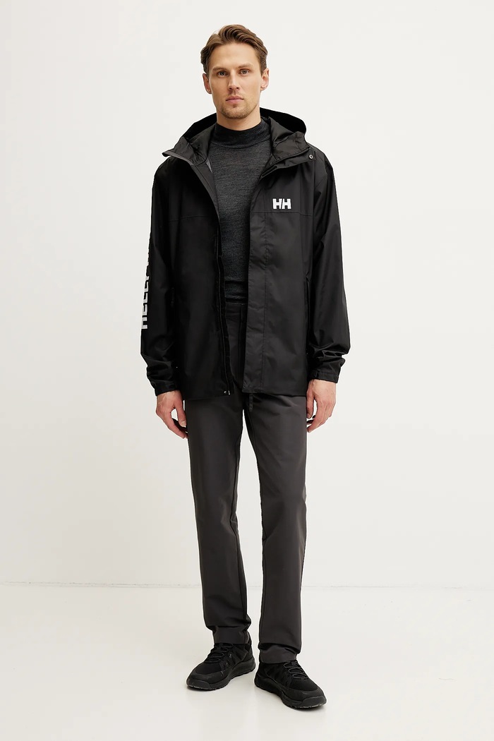 Helly Hansen pantaloni de exterior QD 34278 gri SS25