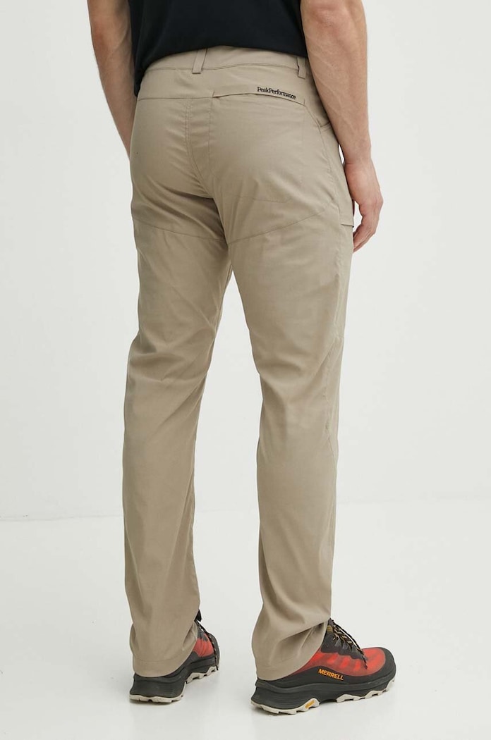 Odzież Peak Performance spodnie outdoorowe Iconiq G79120 beżowy