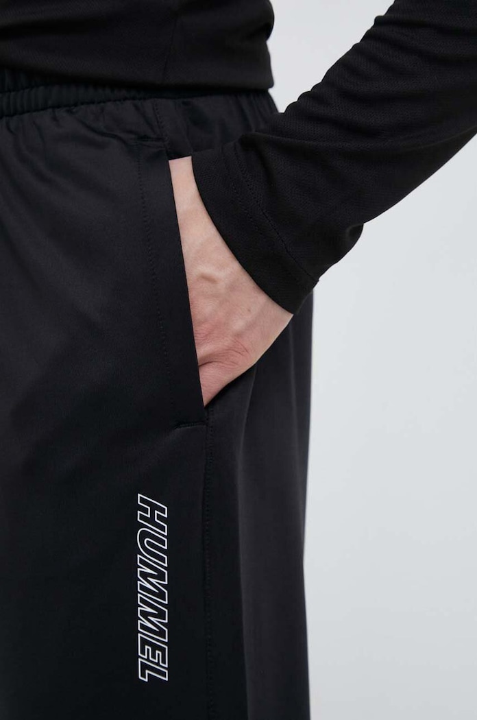 Hummel spodnie treningowe hmlTE STRENGTH TRAINING PANTS czarny 219177