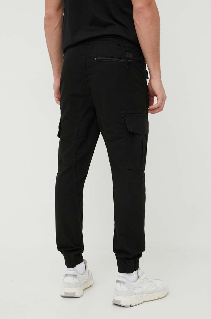 Дрехи Памучен панталон Alpha Industries Ripstop Jogger 116201.03 черен