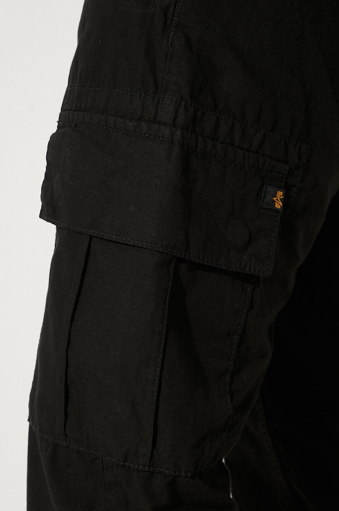 Pamučne hlače Alpha Industries 116201.03 crna
