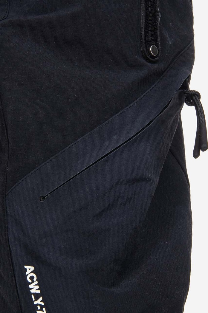 A-COLD-WALL* spodnie Irregular Dye Trousers czarny ACWMB181