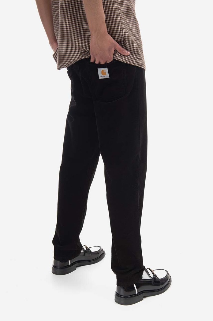Clothing Carhartt WIP corduroy trousers Newel I031456 black