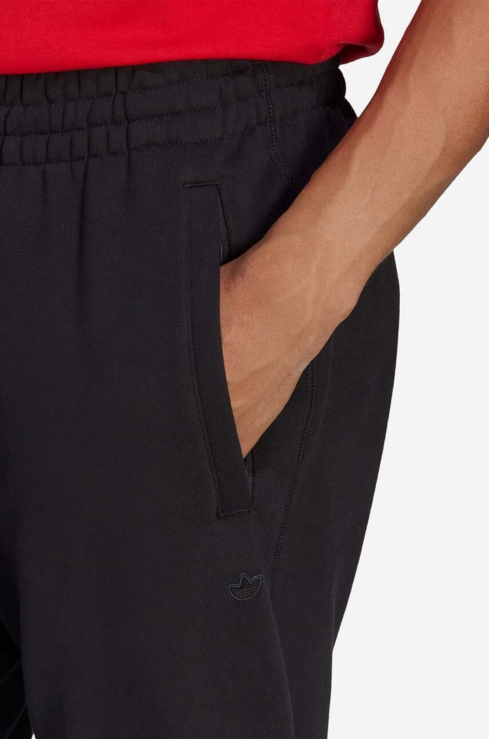 adidas Originals pantaloni de trening din bumbac HB7501 negru