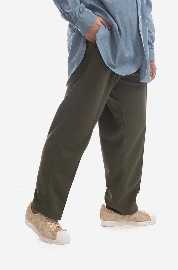 Engineered Garments trousers fabric green 23S1B010.CT110
