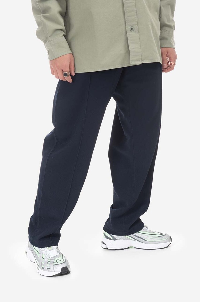 Engineered Garments trousers fabric blue 23S1B010.CT111