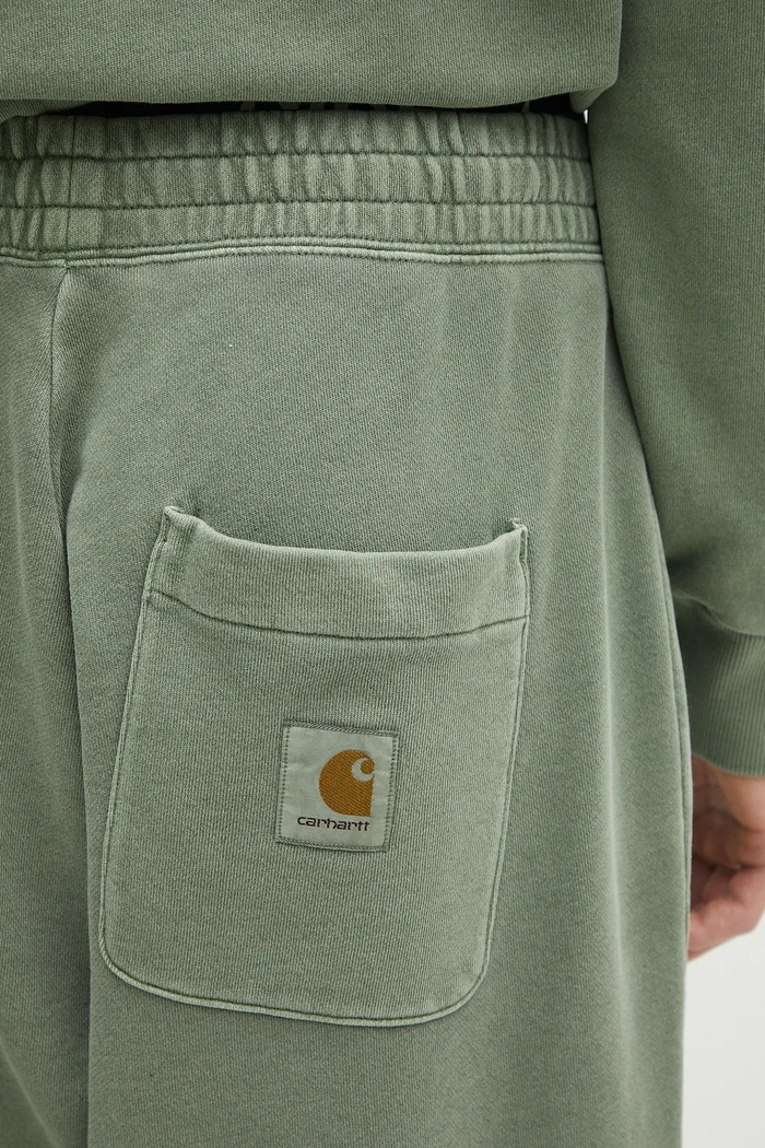 Carhartt WIP cotton joggers Nelson Sweat Pant green I029961.1YFGD
