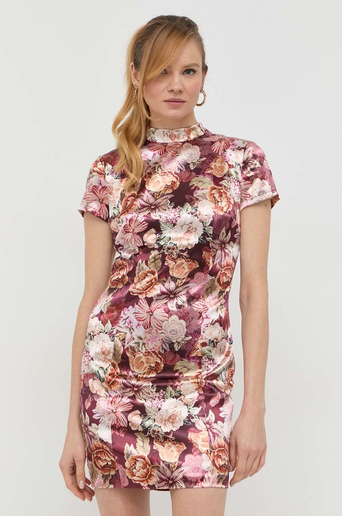 Šaty Guess mini vícebarevná W3RK90.WECV2