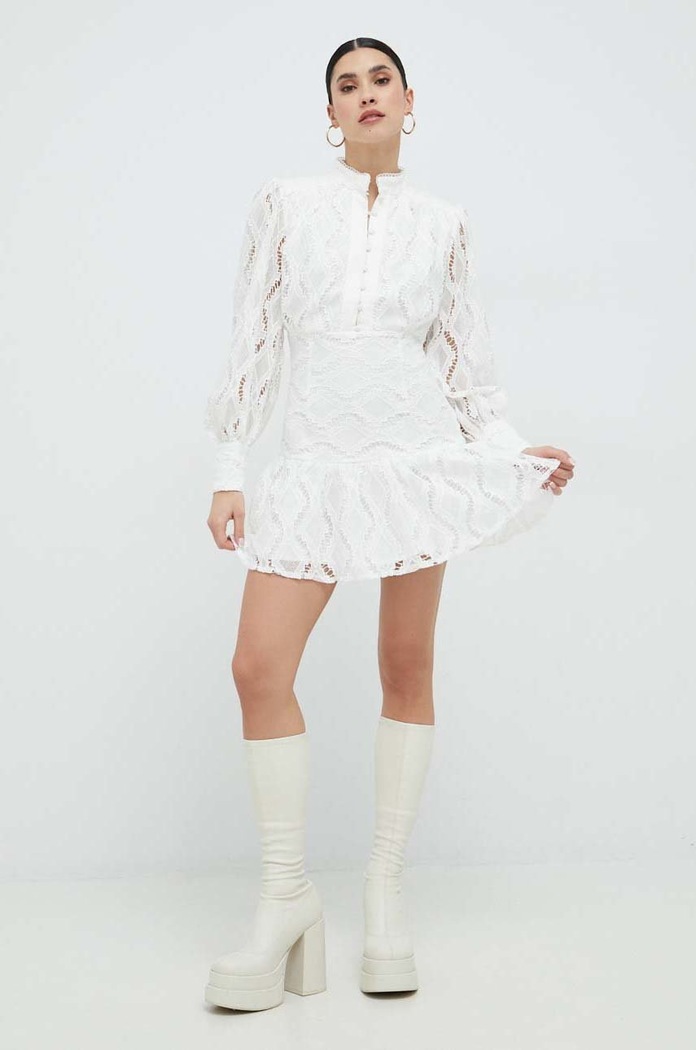 Bardot rochie 54824DB3.IVORY alb SS24