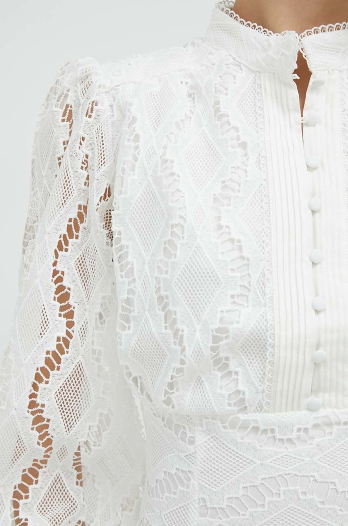 Bardot rochie 54824DB3.IVORY alb