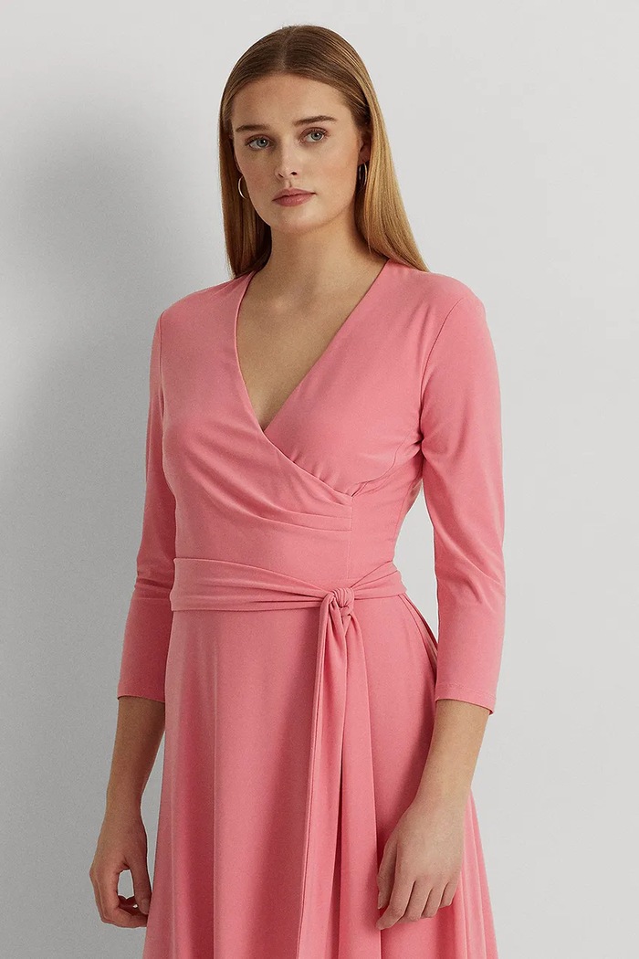 Odzież Lauren Ralph Lauren sukienka 250769904 różowy